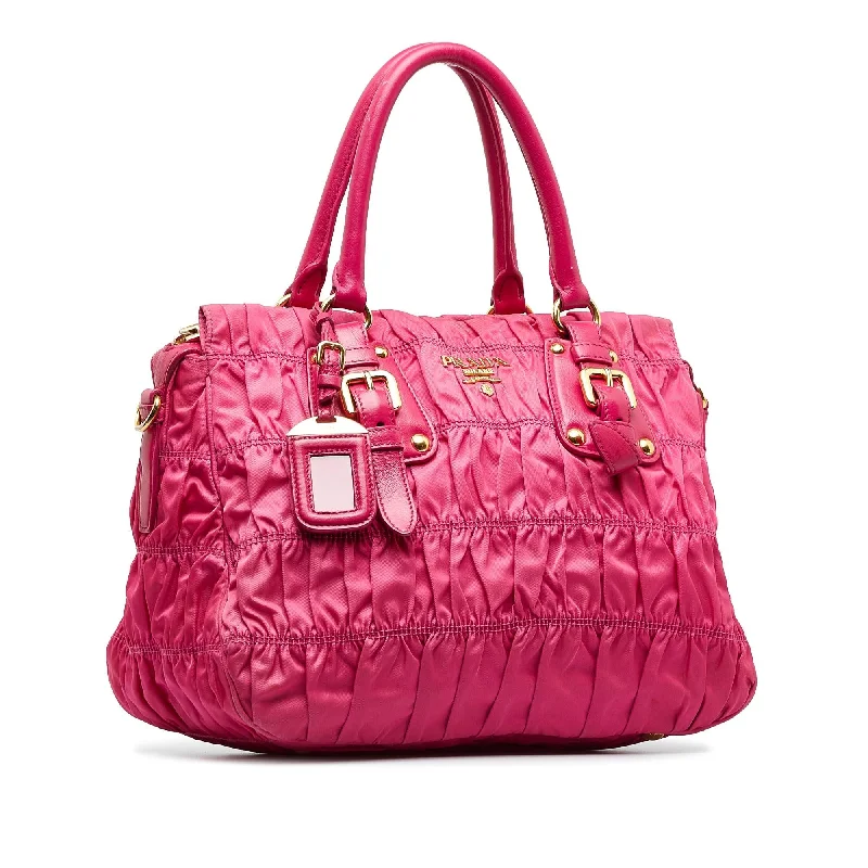 Prada Tessuto Gaufre Satchel (SHG-6ArAvp)