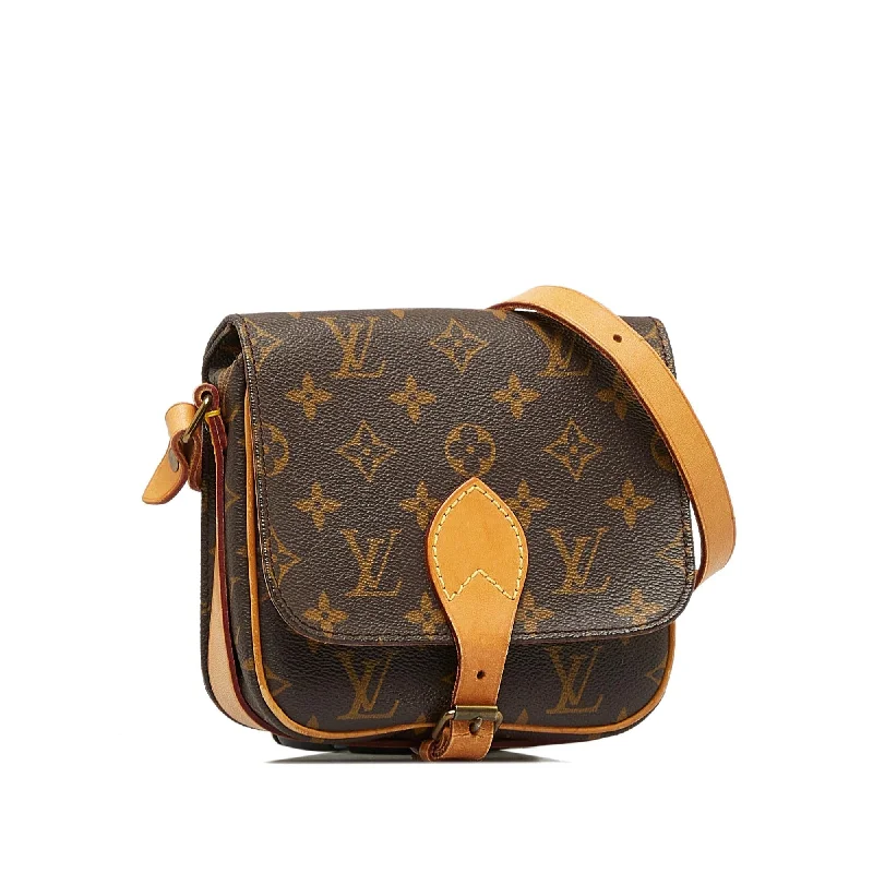 Louis Vuitton Monogram Cartouchiere MM (SHG-32DcGv)