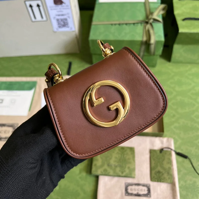 Women Gucci bags with a front - zip pocket for small itemsWF - Gucci Bags - 1148