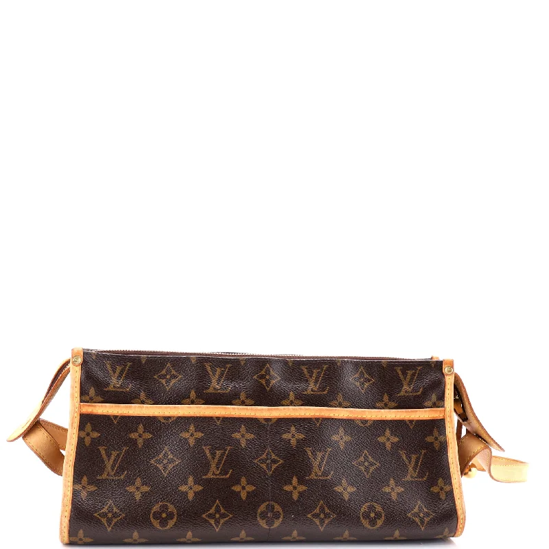 Popincourt Shoulder Bag Monogram Canvas Long