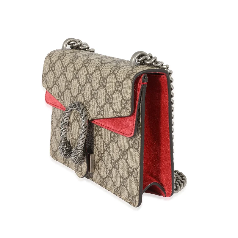 Gucci handbags for women with a beaded trimGucci GG Supreme Mini Dionysus