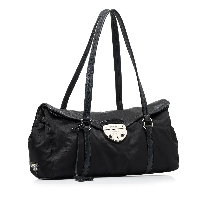 Prada Tessuto Easy Shoulder Bag (SHG-ruBgbm)