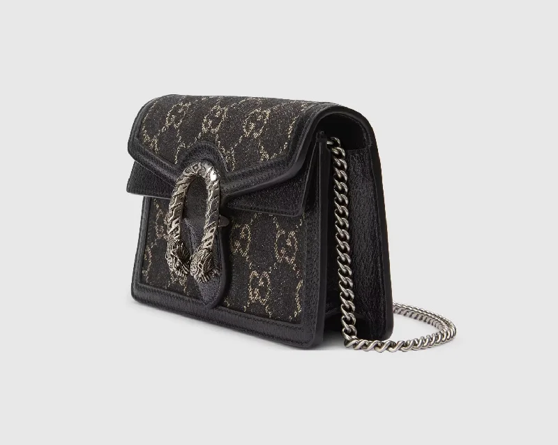 Gucci handbags for women with a metal - framed claspGUCCI GG MONOGRAM MINI DIONYSUS SHOULDER BAG