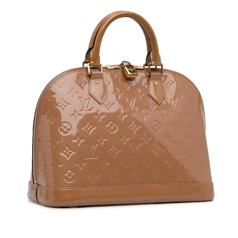 Louis Vuitton Monogram Vernis Alma PM (SHG-jdkAUa)