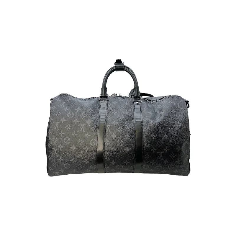 Louis Vuitton Monogram Eclipse Keepall Bandoulière 45