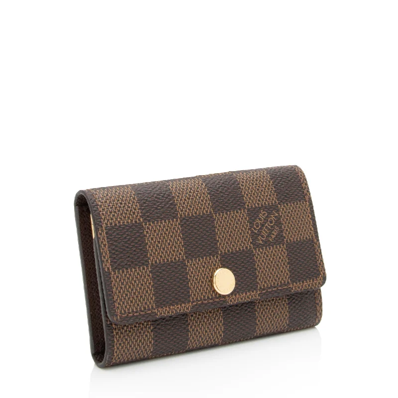 Louis Vuitton Damier Ebene 6 Key Holder (SHF-Kstybg)