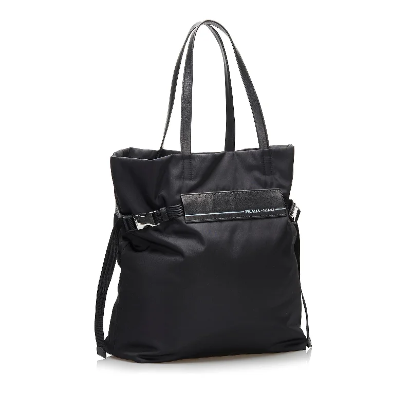 Prada Belted Logo Tessuto Tote 36567