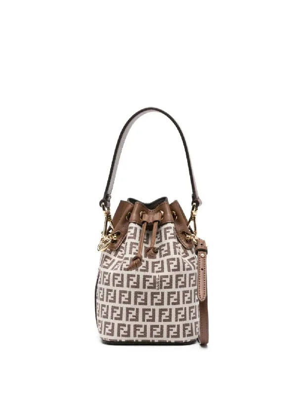 Fendi Women Small Mon Tresor Bucket Bag