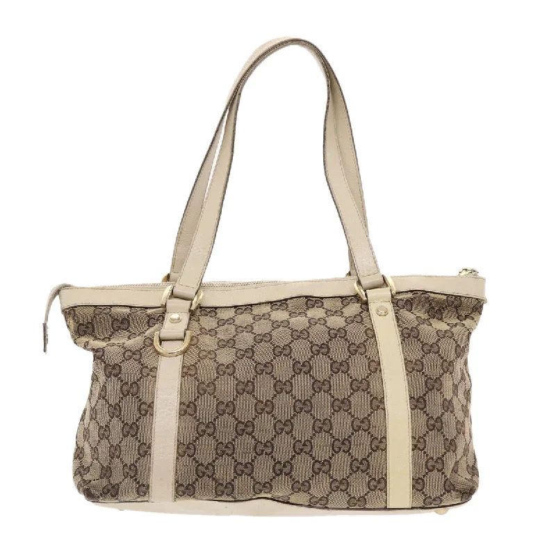 Gucci Marmont bags for women with quilted leather exteriorsGUCCI GG Canvas Shoulder Bag Leather Beige 141470  49445