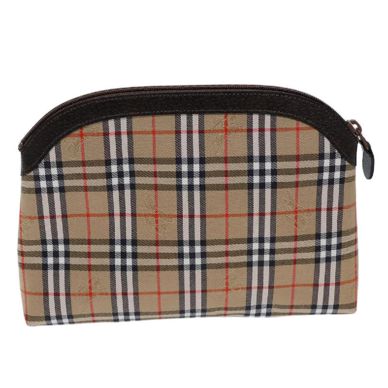 BURBERRY Nova Check Clutch Bag