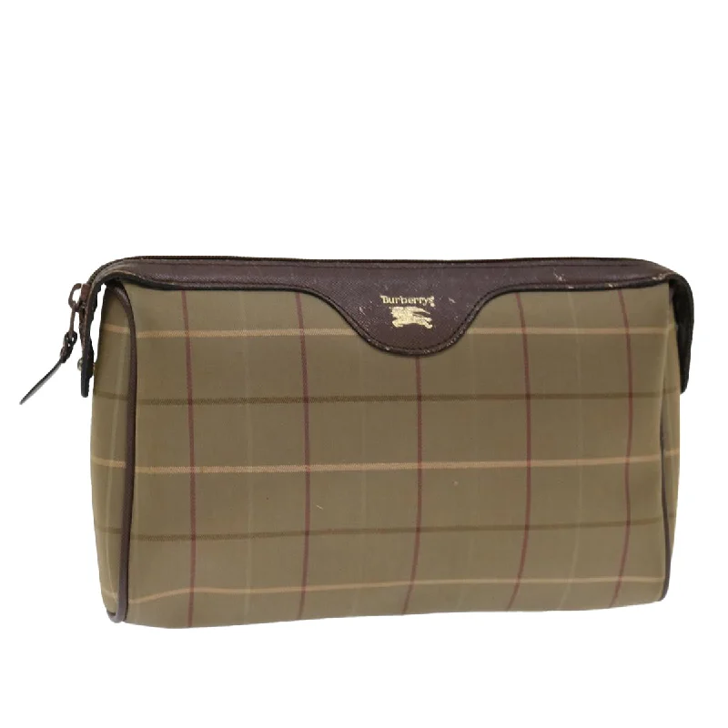 BURBERRY Nova Check Clutch Bag