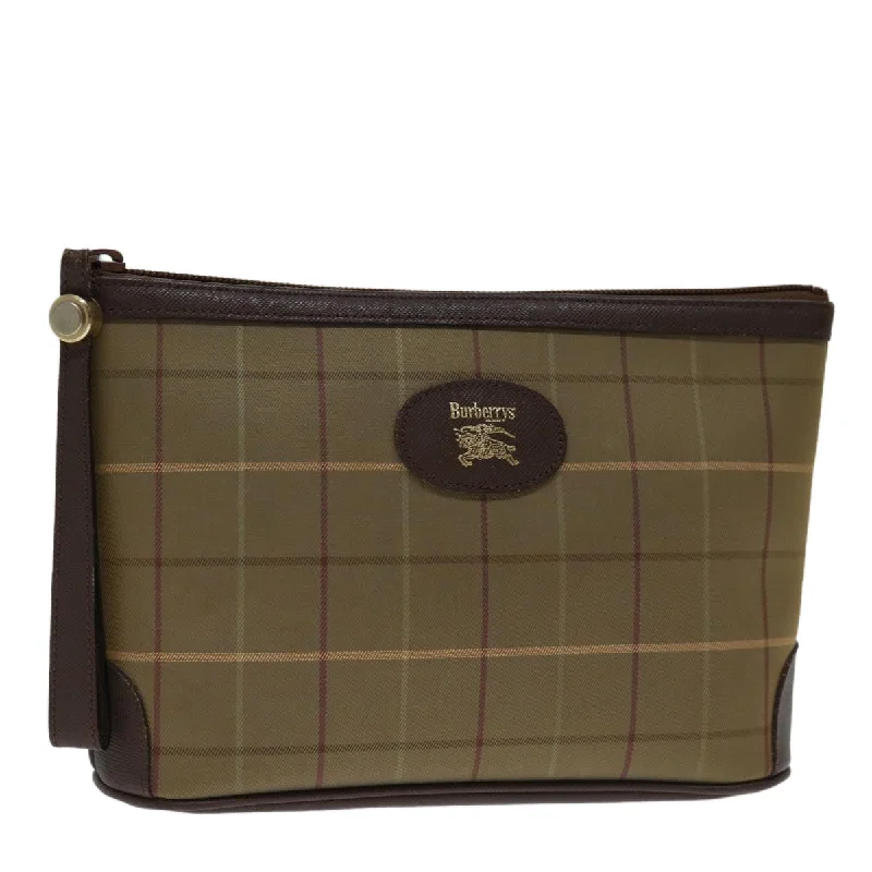 BURBERRY Nova Check Clutch Bag