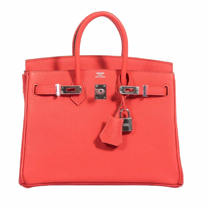 Hermès Birkin 25 Capucine Togo Palladium Hardware