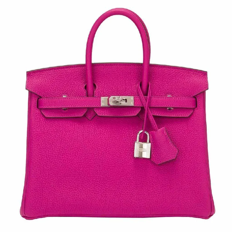 Hermès Birkin 25 Rose Pourpre Togo Palladium Hardware