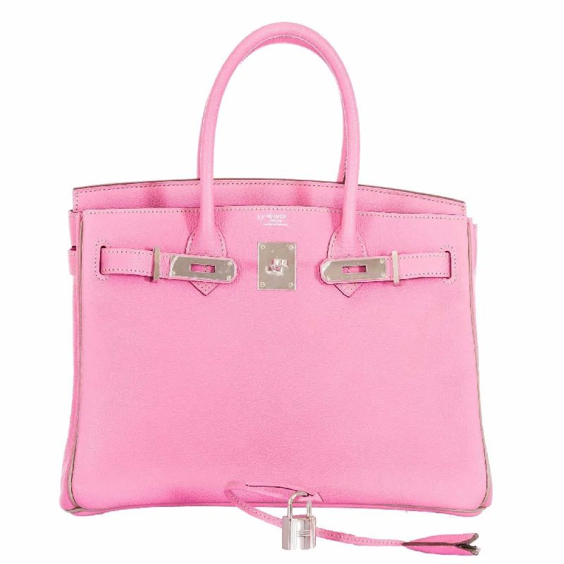 Hermès Birkin 30 HSS Bubblegum Pink And Gris Tourterelle Chevre Palladium Hardware