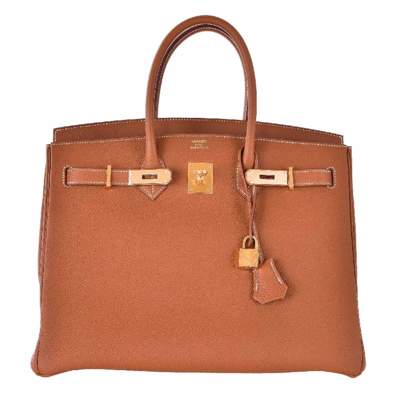 Hermès Birkin 35 Gold Togo Gold Hardware