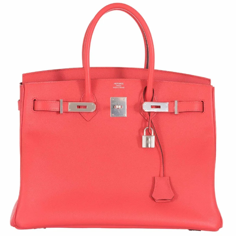 Hermès Birkin 35 Rose Jaipur Epsom Palladium Hardware