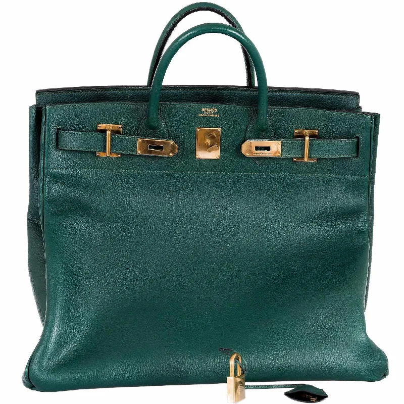 Hermès Birkin 45 HAC Green Ardennes Vert Claire Gold Hardware