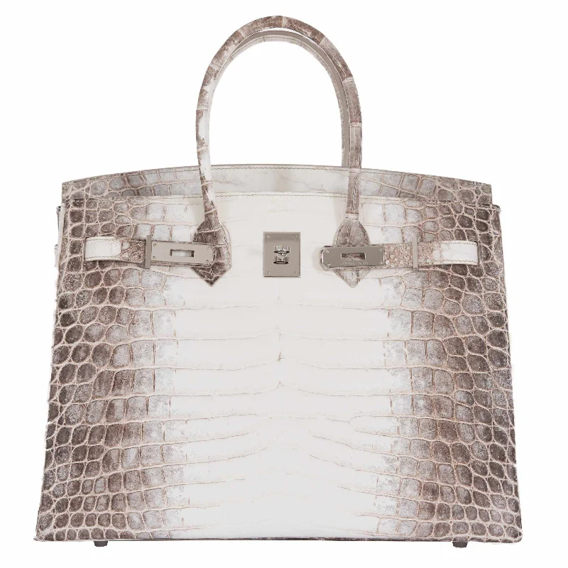 Hermès Birkin 35 Niloticus Crocodile Himalayan Palladium Hardware