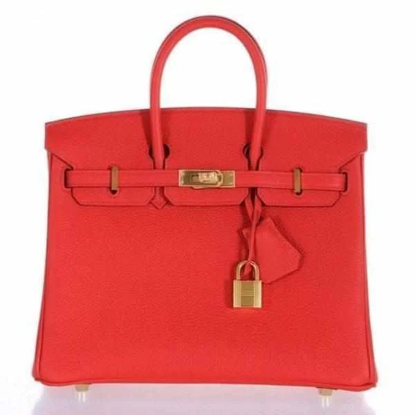 Hermès Birkin 25 Geranium Togo Gold Hardware