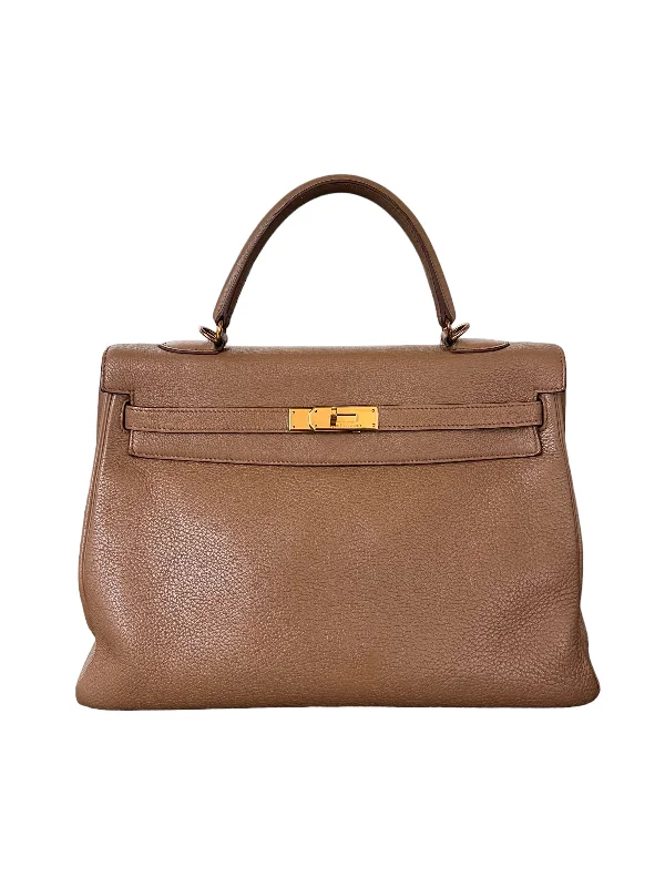 Hermes Kelly 35 Alezan Clemence PHW #G SYC1154