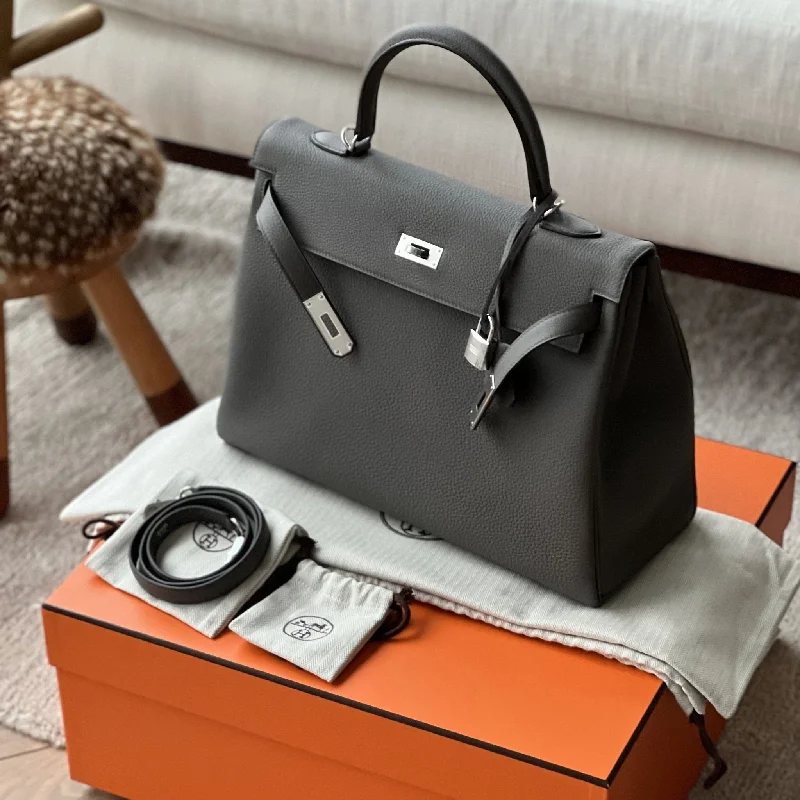 Hermès Kelly 35 | Etain