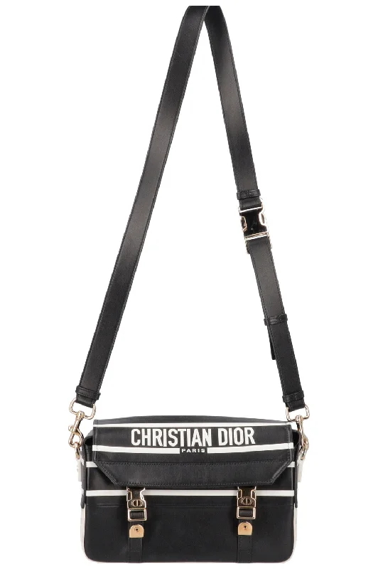 CHRISTIAN DIOR Diorcamp Cruise Crossbody Bag Black