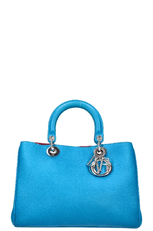 CHRISTIAN DIOR Diorissimo Bag Medium Blue