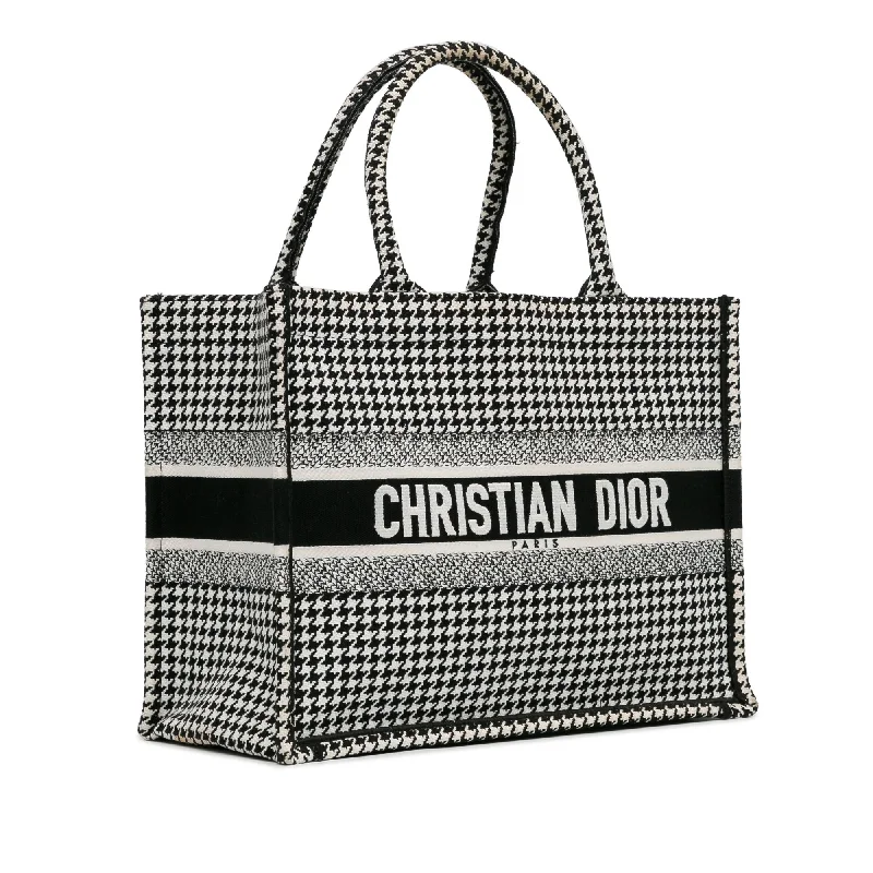 Dior Medium Houndstooth Book Tote (LsZQ4L)