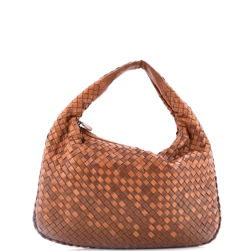 Veneta Hobo Intrecciato Nappa Small