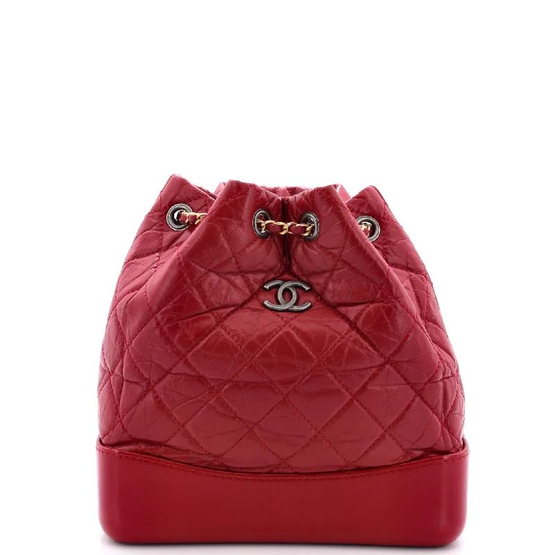 Gabrielle Backpack Quilted Calfskin Small