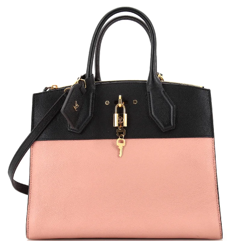 City Steamer Handbag Leather MM