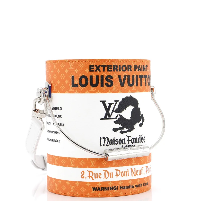 LV Paint Can Bag Monogram Canvas and Leather