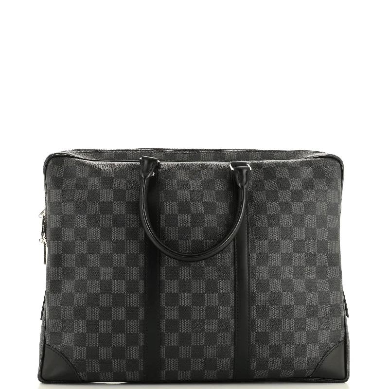 Porte-Documents Voyage Briefcase Damier Graphite PM